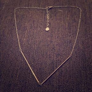 V necklace